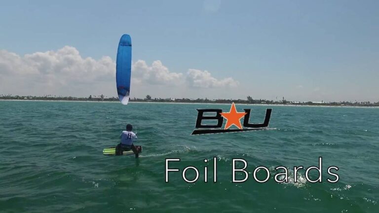 Nico Landauer Foiling in St Pete Regatta, Florida