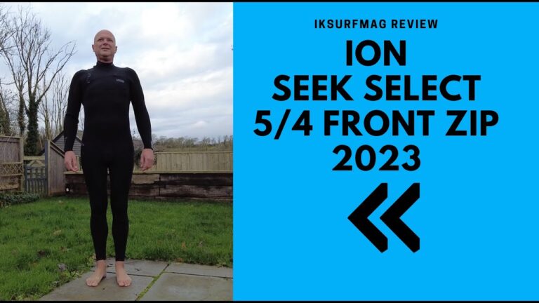 ION Seek Select 5/4mm Front Zip 2023 Review